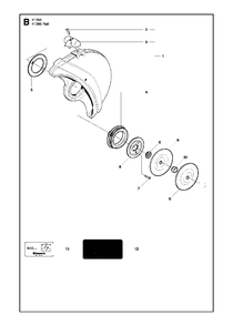 Wheels And Tires Diagram and Parts List for K1250ACTIVE 2010-02 Husqvarna Circular Saw