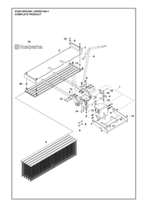 Part Location Diagram of 531148156 Husqvarna Split Pin