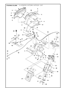 Part Location Diagram of 577486501 Husqvarna Cover