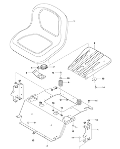 Part Location Diagram of 581429301 Husqvarna Switch