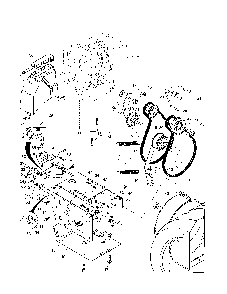 Chassis/engine/pulleys Diagram and Parts List for HL8527STEA  Husqvarna Snow Blower