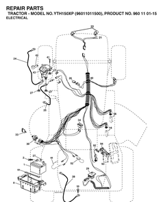 Part Location Diagram of 532193370 Husqvarna 