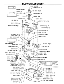Repair Parts 4 Diagram and Parts List for 111750 2005-03 Husqvarna Lawn Tractor Accessories