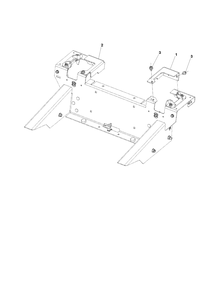 Steering Diagram and Parts List for Z572X  Husqvarna Lawn Mower