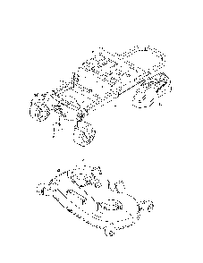 Decals Diagram and Parts List for 967323901-00  Husqvarna Lawn Mower