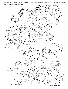 Chassis And Enclosures Diagram and Parts List for CTH220TWIN (96061019000)(2007-02) Husqvarna Lawn Tractor