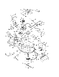 Mower deck Diagram and Parts List for 917223840  Husqvarna Lawn Tractor