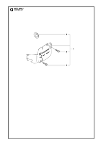 Winter Kit Diagram and Parts List for 440 e-series II Husqvarna Chainsaw