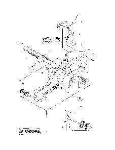 Fuel tank Diagram and Parts List for 965167936  Husqvarna Chainsaw