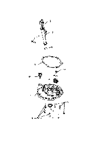 Oil pan/lubrication Diagram and Parts List for 91738451B  Husqvarna Lawn Mower