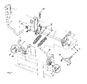 Mower lift Diagram and Parts List for LGT48DXL-96043026000  Husqvarna Lawn Tractor