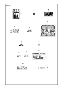 Part Location Diagram of 580712801 Husqvarna Label
