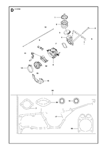 Part Location Diagram of 588750701 Husqvarna Inlet Bend