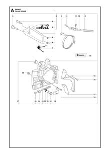 Part Location Diagram of 544927101 Husqvarna 