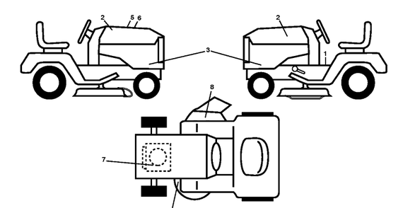 Part Location Diagram of 532439966 Husqvarna 