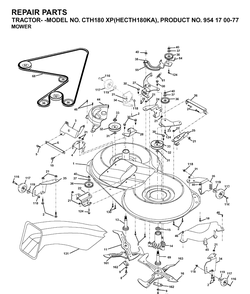 Part Location Diagram of 532181770 Husqvarna Housing