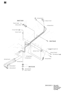Transmission 2 Diagram and Parts List for R18PRO (953521901)(2007-03) Husqvarna Lawn Tractor
