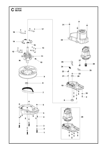Part Location Diagram of 579686001 Husqvarna Washer