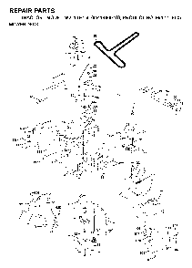 Mower Deck / Cutting Deck Diagram and Parts List for YTH150 (954140007G, 954140007)(1998-09) Husqvarna Lawn Tractor