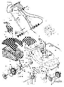 Product Complete Diagram and Parts List for R150SH (965159601)(2007-04) Husqvarna Lawn Mower