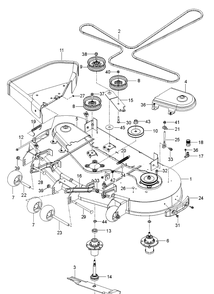 Part Location Diagram of 582062502 Husqvarna Blade