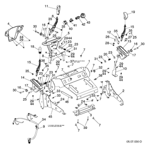 Part Location Diagram of 589626902 Husqvarna BRACKET