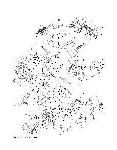 Chassis And Enclosures Diagram and Parts List for CTH200TWIN (96061022600)(2007-10) Husqvarna Lawn Tractor
