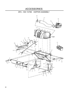 Accessories I Diagram and Parts List for IZ5223 (968999707)(2007-09) Husqvarna Lawn Mower