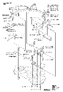 94cm Cutting Deck Diagram and Parts List for RIDERPRO18AWD (953536601)(2005-03) Husqvarna Lawn Tractor
