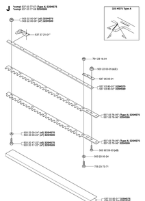 Part Location Diagram of 537037906 Husqvarna BLADE