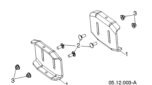 Auger Housing And Impeller 4 Diagram and Parts List for ST427T  Husqvarna Snow Blower