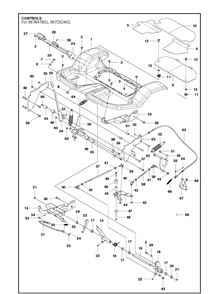 Part Location Diagram of 501062201 Husqvarna Sheet