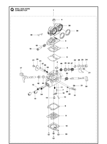 Part Location Diagram of 574793401 Husqvarna Spring
