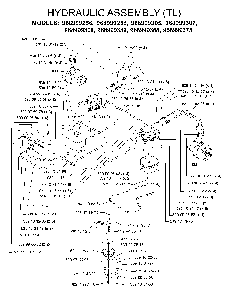 Hydraulic Pump - Motor Diagram and Parts List for IZ5224TLKOA (968999332)(2005-12) Husqvarna Lawn Tractor