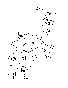 Part Location Diagram of 196105 Husqvarna Lawn tractor drive spring
