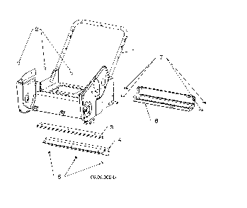 Frame assembly Diagram and Parts List for 96183000405  Husqvarna Snow Blower