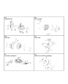 Part Location Diagram of 594983801 Husqvarna Carburetor Kit