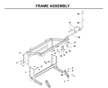 Bagger 3 Diagram and Parts List for 968999196 2003-10 Husqvarna Lawn Tractor Accessories