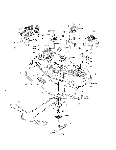Mower deck / cutting deck Diagram and Parts List for MZ5425S 250212 Husqvarna Lawn Mower