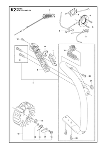 Part Location Diagram of 522630101 Husqvarna 