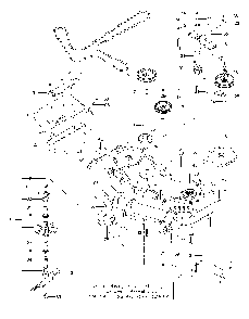 Mower Deck / Cutting Deck Diagram and Parts List for PZ5426FX966060901-00 2009-08 Husqvarna Lawn Tractor
