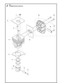 Part Location Diagram of 578473404 Husqvarna Plate