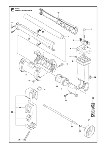 Part Location Diagram of 505137202 Husqvarna 