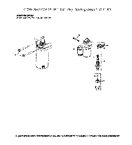 Starter Diagram and Parts List for 96043028100  Husqvarna Lawn Tractor