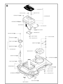 Part Location Diagram of 575943301 Husqvarna 