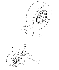 Wheels & tires Diagram and Parts List for 967277501-01  Husqvarna Lawn Mower