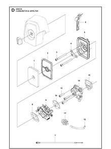 Part Location Diagram of 577851501 Husqvarna Air filter