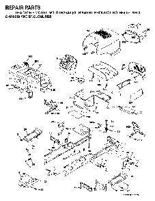 Chassis And Enclosures Diagram and Parts List for GTH2548B (954572004)(2004-02) Husqvarna Lawn Tractor