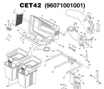 Product Complete Diagram and Parts List for 96071001001 2008-11 Husqvarna Lawn Tractor Accessories