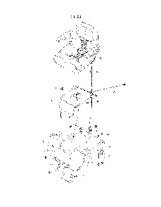 Seat Diagram and Parts List for EZC4824BF (966047501)(2010-05) Husqvarna Lawn Tractor